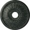 Ekena Millwork Berkshire Medallion (Canopies up to 6 3/8"), 20 1/8"OD x 3 7/8"ID x 1 7/8"P, Painted Turtle Crackle CM20BE1PTC - alternate 1